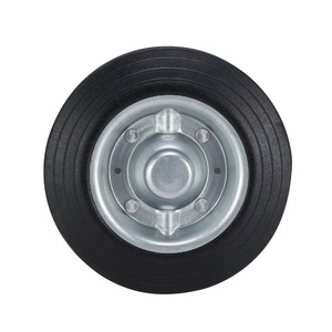 Axe de roue à noyau en fer 120 240L en caoutchouc PU épaissi, pièces de rechange universelles pour poubelle - Product Image 5