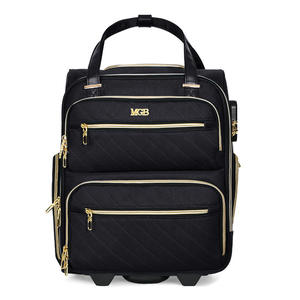 Maleta de Viaje Transfronteriza para <span class=keywords><strong>Mujer</strong></span>, Bolso de Mano Oxford con Cremallera, Mochila con <span class=keywords><strong>Ruedas</strong></span>, Gran Capacidad, Impermeable, para Portátil - Product Image 2