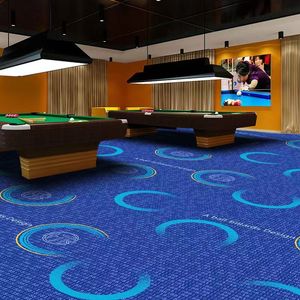 Las alfombrillas del hotel tienen una gran área llena de varios patrones, suela de cáñamo de rejilla simple moderna, alfombrillas duraderas resistentes al desgaste - Product Image 4