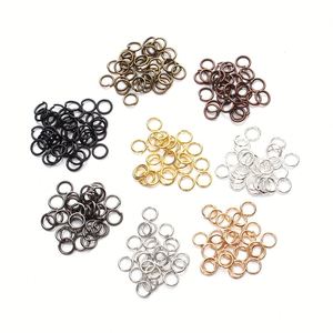Metallic DIY Jewelry Open Jump Rings, Fashionable and Portable Promotional <b>Gift</b> with Embossing - Product Image 6