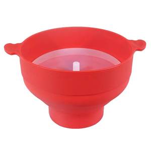 Diskon besar BPA gratis silikon <span class=keywords><strong>Microwave</strong></span> Popcorn Popper dapat dilipat peralatan mangkuk aman untuk mesin cuci piring - Product Image 1