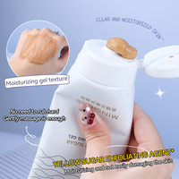 Nouveautés – Gel Exfoliant Visage Végétalien Bio à Base de Plantes, Nettoyant Doux Hydratant en Profondeur, Réducteur de Pores – Vente en Gros OEM
