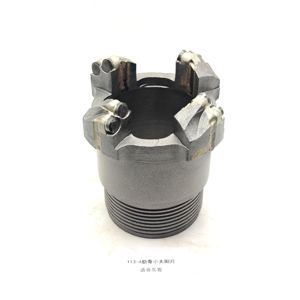 מקדחי <span class=keywords><strong>PDC</strong></span> עם ליבה צלעותית 113 מ\\\"מ 4 להבים 45 # עיבוד יציקות פלדה מהירות קידוח גבוהות מאורות גבישיים של אבן גיר כריית עפרות - Product Image 4