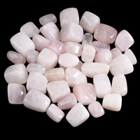 Cristaux de pierres précieuses naturelles pierres de guérison variété reiki quartz rose clair améthyste cristal pierre de culbutage