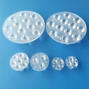 <span class=keywords><strong>95mm</strong></span> 12 en 1 de alta potencia Pmma óptico redondo 3535 Led lente Array Multi Led Chip lente para lámpara Par - Product Image 5