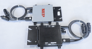 Microinversor Solar Inteligente con Conexión WiFi Nep BDM-400 de 400W Certificado por <span class=keywords><strong>VED</strong></span>, Salida Única, Almacenamiento de Energía Fotovoltaica para Balcón - Product Image 5