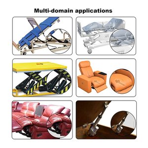 <span class=keywords><strong>Motor</strong></span> de CC de 6000N de alta velocidad, actuador lineal eléctrico de carrera de 100-800mm con retroalimentación de <span class=keywords><strong>Sensor</strong></span> <span class=keywords><strong>Hall</strong></span> opcional, 3000RPM - Product Image 6