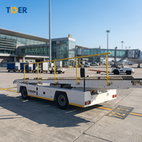 Convoyeur à bagages autopropulsé TDER pour équipement aéronautique, diesel et électrique, prix du chargeur de bande transporteuse