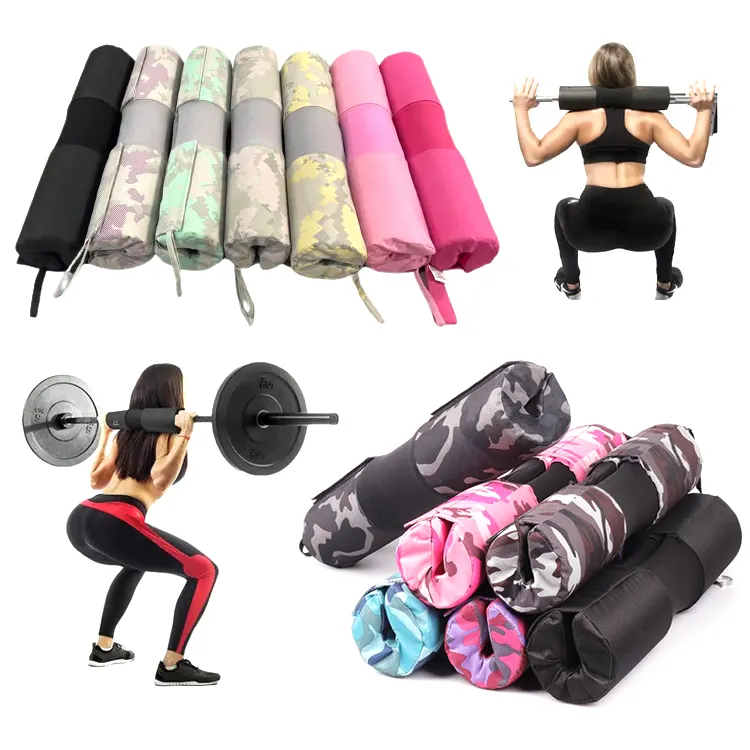 Levantamiento de pesas Squat Barbell Pad Soporte de hombro Squat Bar Levantamiento de pesas Cuello Soporte de hombro Brace Pad