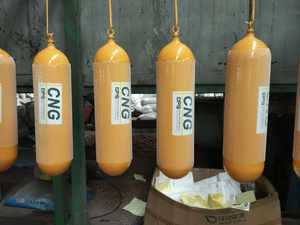 Cilindro de GNC Certificado por <span class=keywords><strong>ECER</strong></span> e ISO para Camiones y Autobuses Comerciales, Tanque de Almacenamiento de Combustible de Alta Presión - Product Image 6