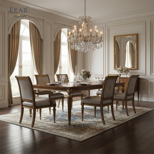 Meubles EKAR |   Chaise de salle à manger Regency Medallion Heritage - Sièges classiques américains de luxe - Product Image 3