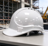 Casque de sécurité ventilé ANT5 en HDPE pour la construction, certifié CE EN397 ANSI Z89.1, casque de chantier industriel avec mentonnière réglable