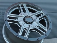 Jantes tout-terrain haute performance de 17 pouces, capacité de charge de 1250 kg, jantes robustes pour SUV, camionnettes, fourgonnettes, pour Transporter T6 Sprinter