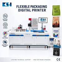 Imprimante numérique à passage unique CSJ-U600 pour emballages souples en plastique, machine d'impression en une seule étape