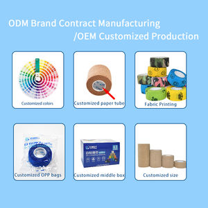 Pita Perekat Medis Elastis Sekali Pakai 2.5CM*4.5M Diskon Grosir Pabrik dengan Pola Cetak - Product Image 5