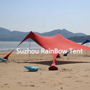 <span class=keywords><strong>Tente</strong></span> <span class=keywords><strong>de</strong></span> plage pare-soleil UV50+ avec poteau en aluminium léger / abri <span class=keywords><strong>solaire</strong></span> - Product Image 5