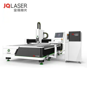 JQLASER 1530E konfigurasi Premium IPG Precitec yaskawai Cypcut 2000 1.5 oleh 3m 1-4kw mesin pemotong lembaran besi laser