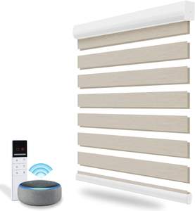 Zebra Blinds Rechargeable <strong>Motor</strong> Polyester <strong>Roller</strong> Smart Automatic Control Built-In Waterproof Sunscreen Horizontal Tuya Control - Product Image 5