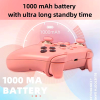 Control Inalámbrico para Juegos N21 Compatible con Android/iOS con Vibración de Doble Motor para Nintendo Switch, Joystick para Gamepad