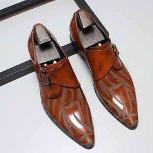 Zapatos Oxford Formales de Negocios para Hombre, Nuevos de Fábrica, Transpirables, Cómodos, Impermeables, con Diseño Graffiti - Product Image 1