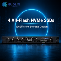 PowerScale F210 All Flash NAS 1U, Nœud NVMe évolutif, 128 Go, OneFS OS, NFS, SMB, S3, HDFS pour IA, Big Data, HPC