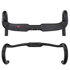 Manillar de <span class=keywords><strong>bicicleta</strong></span> de carretera de carbono 31,8X400/420/440mm UD mate enrutamiento interno <span class=keywords><strong>accesorios</strong></span> de <span class=keywords><strong>bicicleta</strong></span> de carretera Barra de caída de carreras - Product Image 1