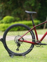 Vélo de montagne en fibre de carbone pas cher Twitter WARRIORpro- LT Deore M6100-12S pour hommes, fourche en carbone, 29 pouces, à vendre