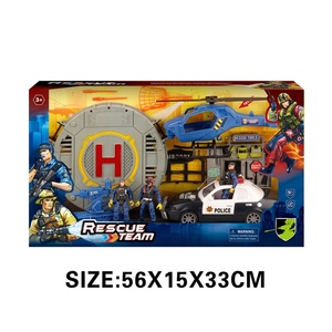 Ensemble de jeu de scène de sauvetage EPT, <span class=keywords><strong>force</strong></span> de l'ordre, ensemble de soldats hélicoptères de police pour enfants avec musique - Product Image 3