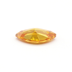 Zircon AAA <span class=keywords><strong>jaune</strong></span> doré taillé à la machine 2x4mm <span class=keywords><strong>Marquise</strong></span> pour bagues plaquées <span class=keywords><strong>or</strong></span> Zircon cubique Diamant Prix compétitif par chaleur - Product Image 2