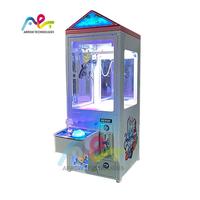 Machine de jeu à prix pour parc d'attractions, modèle LED Doll Machine, avec armoire brillante et système de détection de trafic de pieds, direct usine