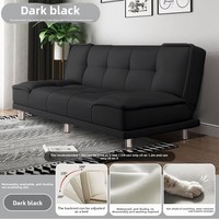 Nuevo Modelo 2025, Sofá Cama de Madera Maciza de Doble Uso, Estilo Japonés, Plegable para Espacios Pequeños, para Apartamentos, Dormitorios, Casas de Alquiler