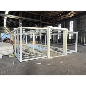 Cbox 20 40 Ft Cabine de luxe préfabriquée Maisons modulaires en métal de camp Maisons préfabriquées en conteneur extensible portable - Product Image 6