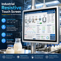 Interfaz Hombre-Máquina (HMI) con Pantalla Táctil Mochuan, TFT Ethernet de 15.6 Pulgadas para Control de Neumáticos de Camiones Pesados