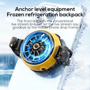 Nouveauté, refroidisseur de téléphone DLA6, ventilateur de refroidissement magnétique pour téléphone portable avec lumière bleue - Product Image 2