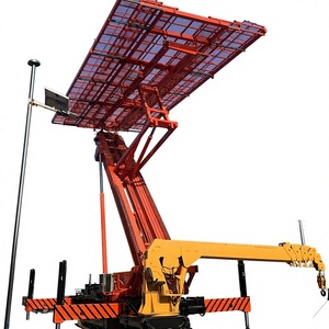 Plateforme élévatrice hydraulique complète 8T pour plafond, équipement d'accès aérien robuste, hauteur 31m, moteur et boîte de vitesses en option, personnalisable - Product Image 1
