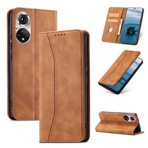 Funda de teléfono Tpu Pu para Honor 90 100 Pro Magic6 <span class=keywords><strong>Lite</strong></span> protección de lente de cámara plegable Simple Business Luxury Sjk420 Laudtec - Product Image 1