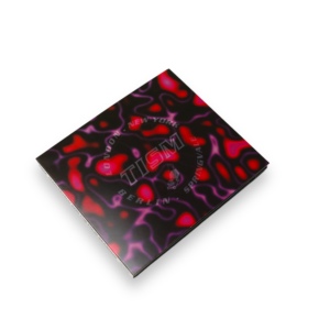 Abstract Art Full Color Printed 8 Panel Fold-out Cardboard <b>CD</b> <b>Wallet</b> For Music Album Disc Packaging - Product Image 5