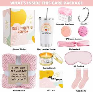 Thinking of Your Box Blanket Tumbler Care Package Feel Better Self Care Gift Get Well Soon Gifts for Women Birthday Gifts - Product Image 2