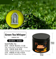 Vente en gros de cire de soja pour Halloween, bougies parfumées d'aromathérapie faites à la main