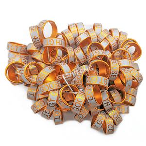 Africano Amore Uccelli Gamba Anelli 4 millimetri Gravi Anello di Uccello Dispositivi di Localizzazione Piede Ad Anello Tag - Product Image 2