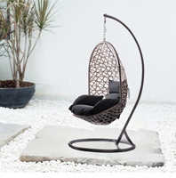 Chaise italienne en gros de l'usine Daijia en Chine, chaise œuf