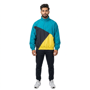 New Design High Quality <b>Men</b> Windbreaker <b>Jacket</b> Windproof <b>Canvas</b> Fabric Vintage Style 100% Cotton <b>for</b> Autumn Outdoor Activities - Product Image 1