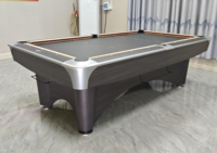 Table de billard professionnelle en ardoise de 9 pieds