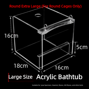 Jaula Grande de Cría de Aves Vivas de Acero Inoxidable Sólido, Ecológica, Transpirable, con Bandeja Metálica y Asa de Hierro, Venta al por Mayor - Product Image 6