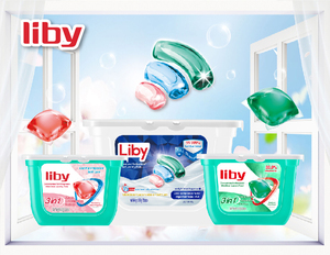Liby Grepower Vỏ Đựng Đồ Giặt Viên Nang Giặt Viên Nang Chất Tẩy Rửa Viên Nang Gel Bán Buôn <span class=keywords><strong>3</strong></span> Trong <span class=keywords><strong>1</strong></span> Trung Quốc Quảng Châu - Product Image 4