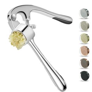 Prensa de Ajo Manual de Aleación de Zinc, Mini, Premium, Utensilio de Cocina de Estilo Moderno para Restaurantes y Hoteles, para Triturar Ajo y Jengibre - Product Image 4