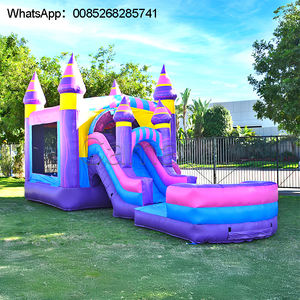 Castillo Inflable de PVC Comercial, Tobogán Acuático, Casa de Juegos Interior/Exterior, Casa de Brinco con Soplador, Modelo de Producto para Niños - Product Image 5