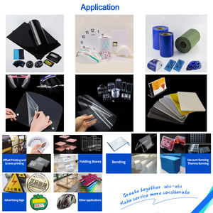 لفة فيلم بي في سي شفاف عالي الجودة، مقاوم للماء، شفاف غير لامع، صفائح بلاستيكية صلبة من البي في سي - Product Image 5