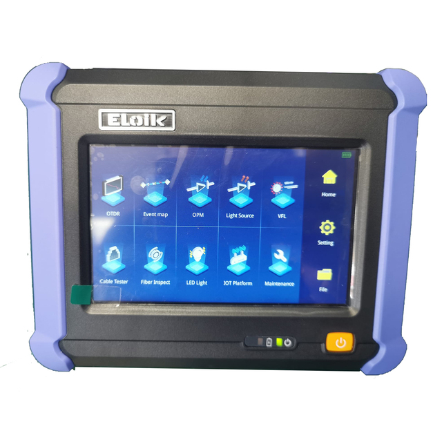 Fiber Optical Time Domain Reflectometer Eloik ALK-3000 Mini Smart OTDR 24/22dB