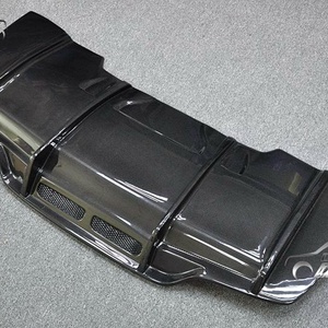 สปอยเลอร์ลิ้นกันชนหลังคาร์บอนไฟเบอร์ทรง PSM สำหรับ Mercedes Benz C Class W205 C63 - Product Image 5